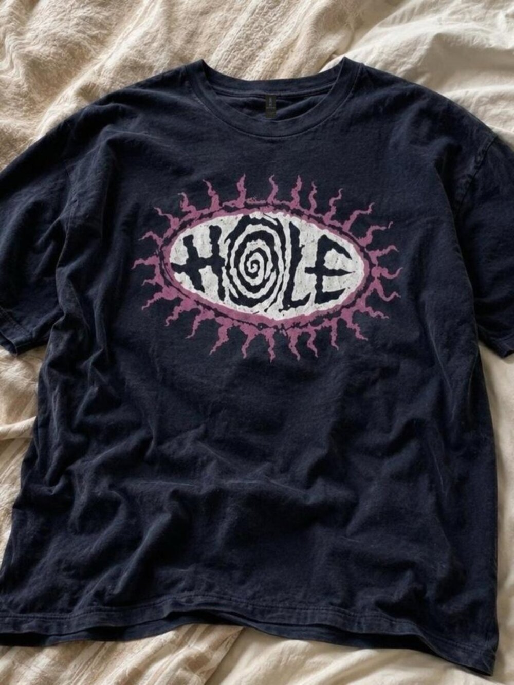 Vintage Eye Graphic T-Shirt Black Y2K Gothic Streetwear Unisex Tee